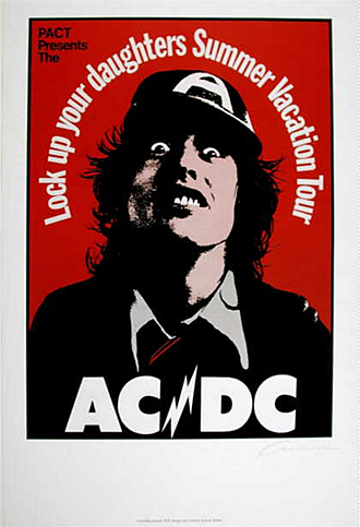 AC/DC - Jailbreak 1974  Rock music, Rock band posters, Band posters